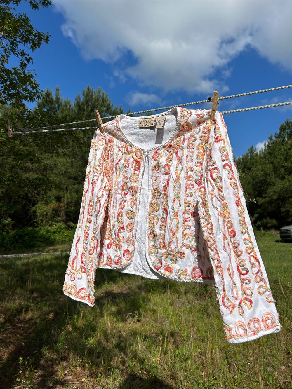 Lifestyle cotton casual cute spring jacket
